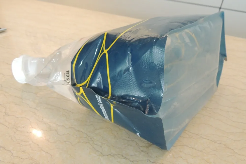 5L Private Label Reusable Camping Plastic Foldable Drinking Water Bag