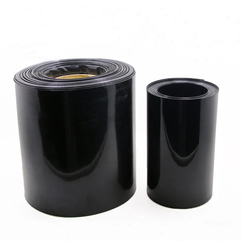 5m Battery PVC heat shrink tubing Yard goods 13 > 6,5mm Black 