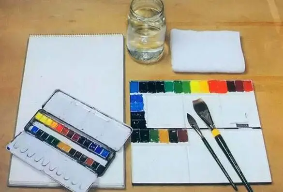 Художественные принадлежности профессиональная Акварельная краска набор нетоксичных акварельных