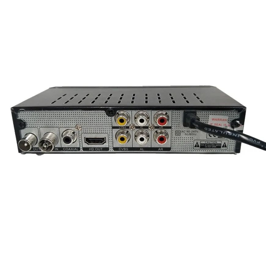 Oluote Digital TV Converter Box Décodeur pour HDTV 1080P récepteur compatible H.265 avec H.264 pour TV 