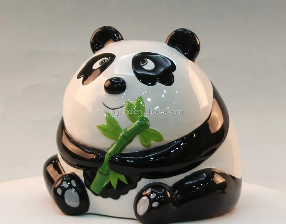 中国ジャイアントパンダ大容量セラミック貯金箱ギフト用 Buy 安い中国ジャイアントパンダ大容量セラミック貯金箱用ギフト カスタムロゴ大貯金 箱子供のため 卸売セラミックパンダホームガーデンの装飾 Product On Alibaba Com