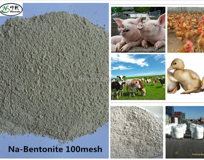 High Efficient Animal Feed Additive/ Feed Grade Bentonite - Buy Feed  Additive Bentonite,Animal Feed Bentonite,High Efficient Feeding Grade  Bentonite Product on 