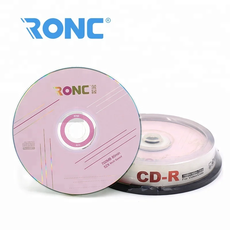 Cd-r 700mb/80min, Blank Disc Grade A, 52x Multispeed Music Cd Disk