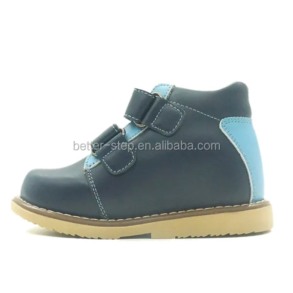 Удобная медицинская обувь для детей, детские ортопедические ботинки со стельками для поддержки свода, сделано в Китае, фабрика Медицинской Обуви