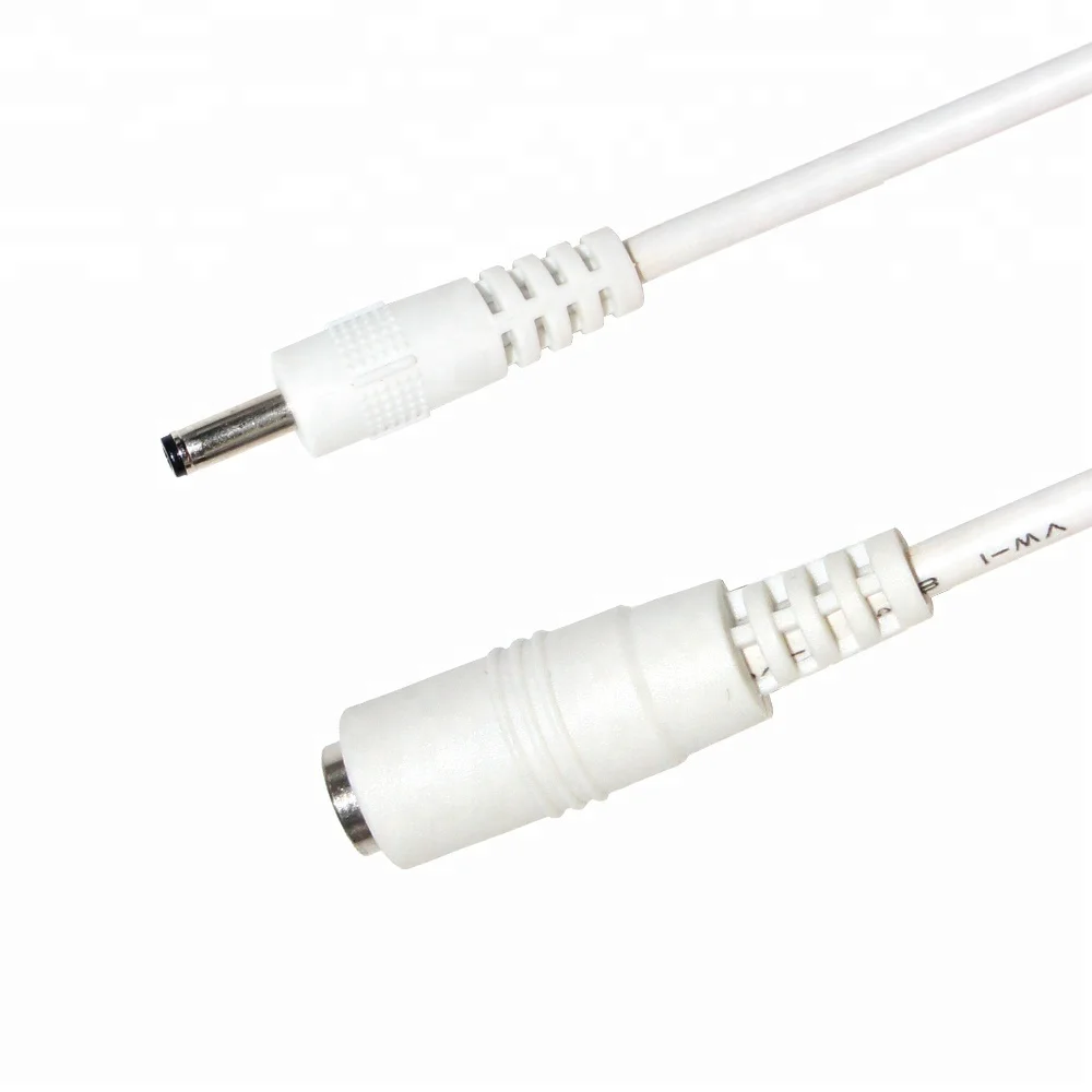 Durable Fast Charging 12V 5521 Male to Female DC Power Supply Extension Cable Cord for CCTV Security Camera