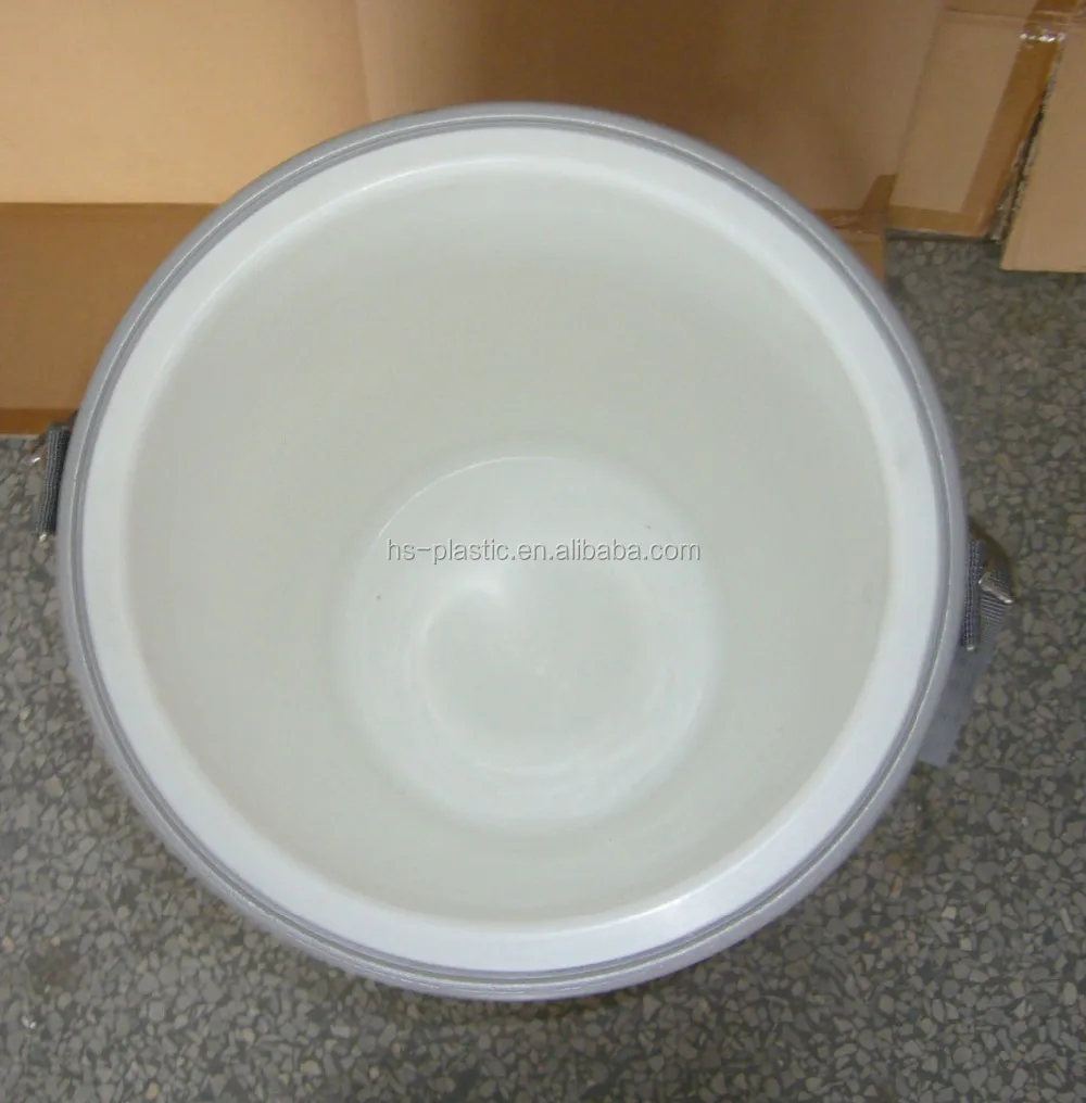 Hs Plastic Bcan Shaped Cooler Box For Plastic Ice Bucket Camping Chill