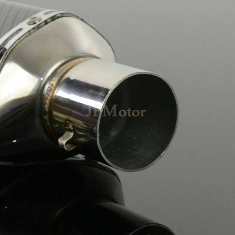 Jpmotor 51 мм углеродного волокна скутер выхлопных газов