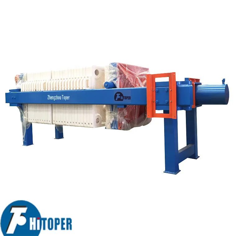 Filter Press Machine Used for Spirulina Treatment