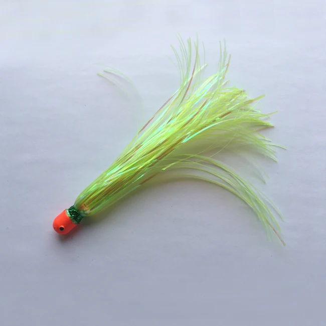 High Quality Red Lead Head Flash Witches Dressed Fishing Lure
