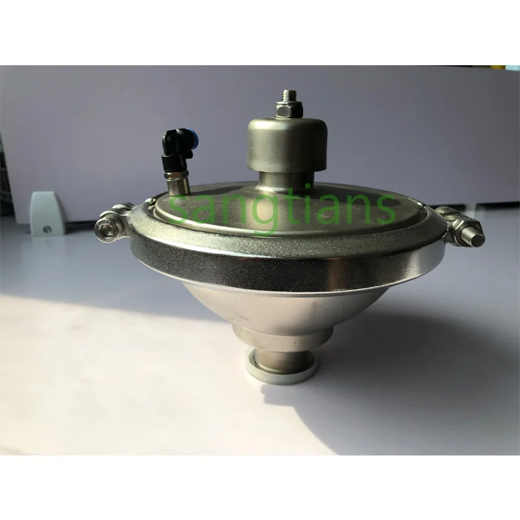 
Гигиенический регулирующий клапан постоянного давления из нержавеющей стали с зажимными концами, 304 дюйма, 11/2 дюйма 