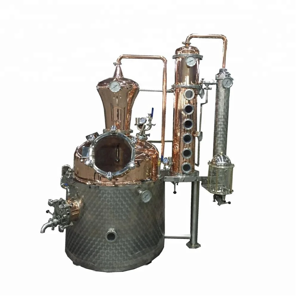Медный дистиллятор машина для производства спирта