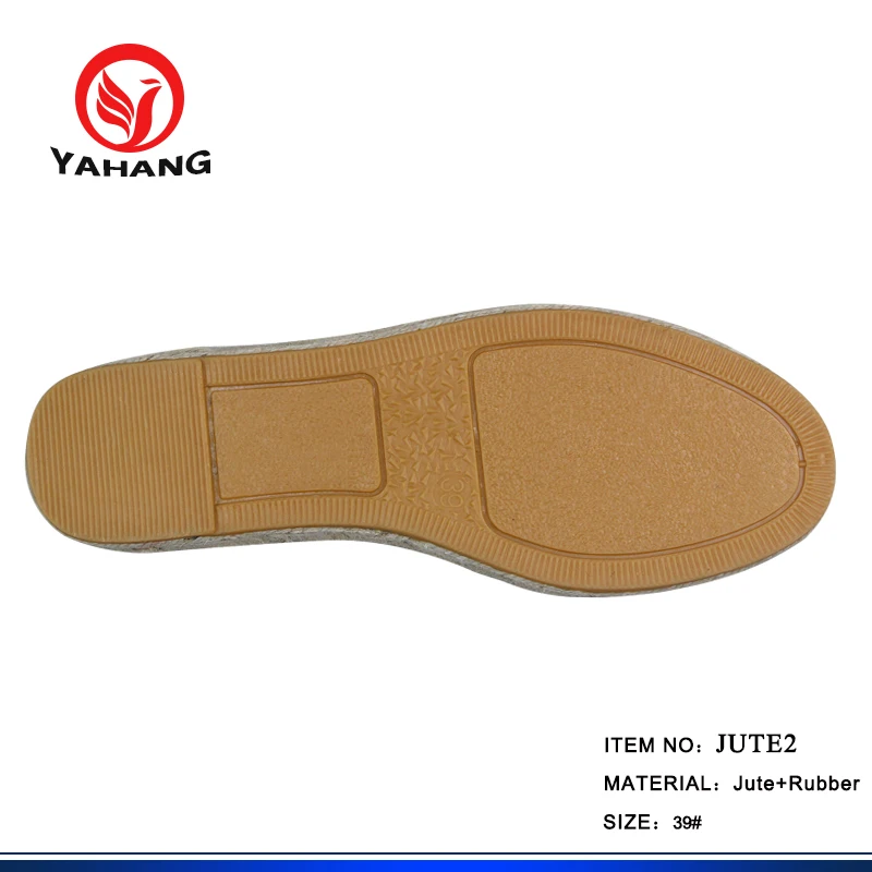 Удобные эспадрильи, джутовая подошва для изготовления обуви