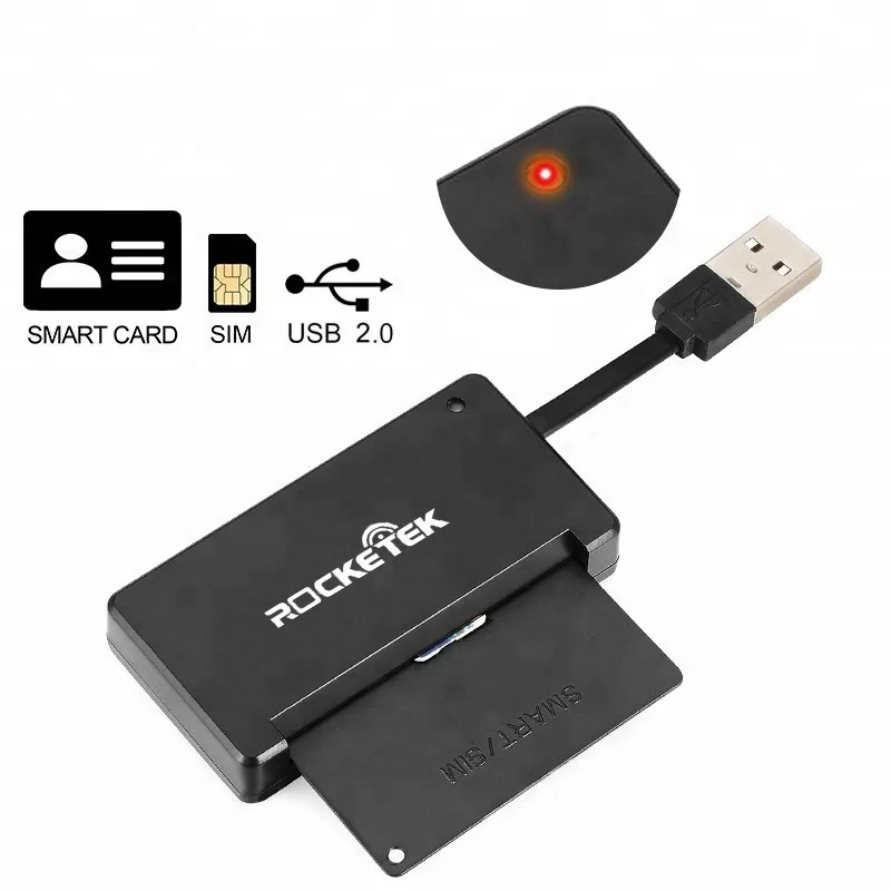 Usb Sim Card Reader Driver Portable Smart Card Reader Usb Chip IC ID Card Reader