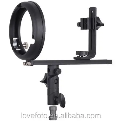 Yongnuo YN460 YN560 YN565EX Flash Bracket Adapter to Bowens Mount Softbox