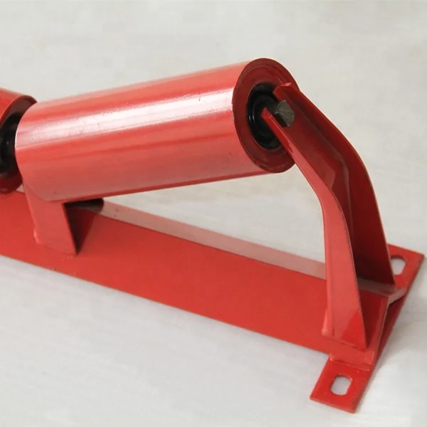 102mm Dia Water Proof Carrying Idler Equal Length Roll Trough Steel Conveyor Roller