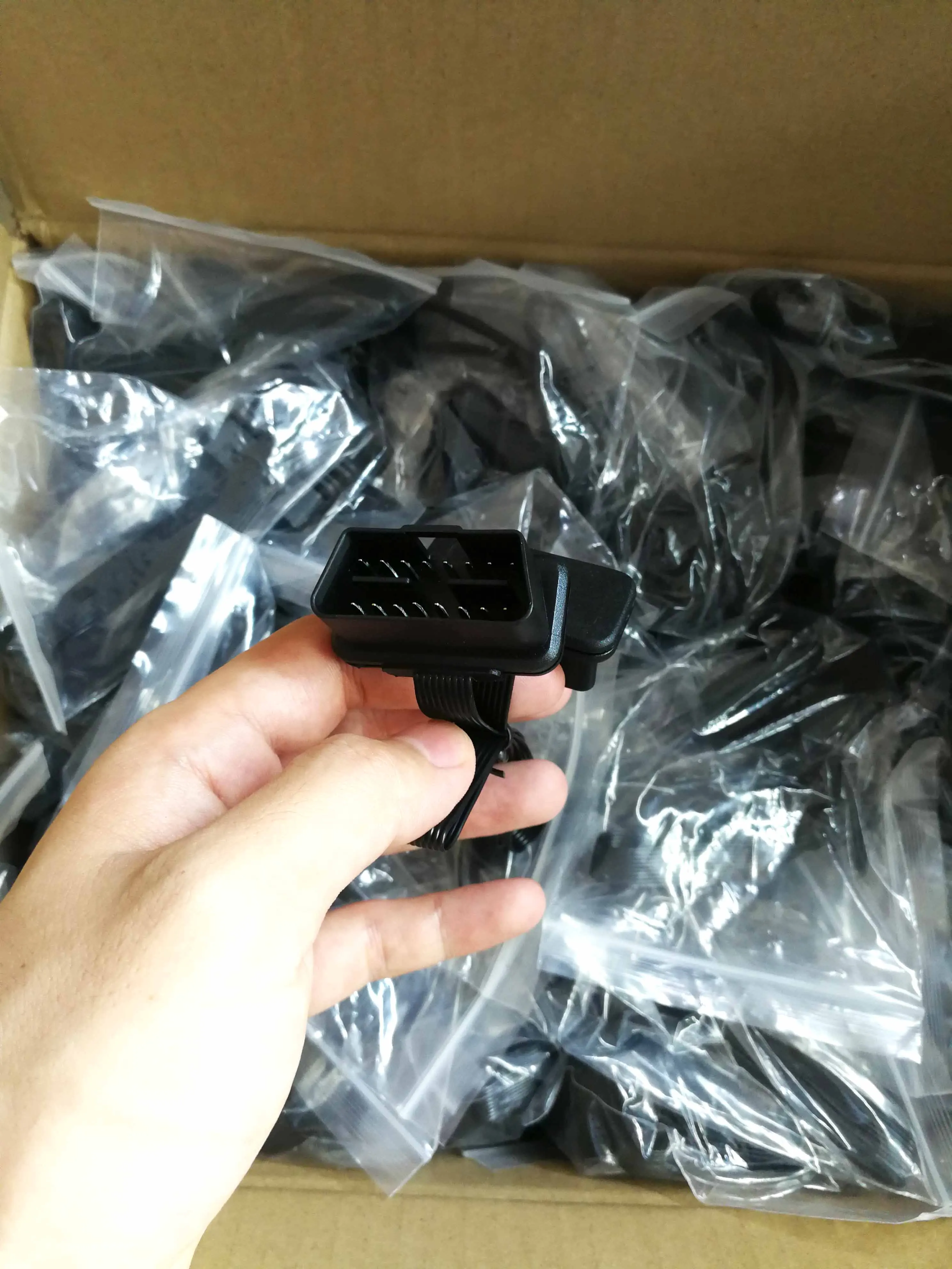 AOTAI 12V 24V J1962 OBD Ii OBD2 16pin Male/Female Pass Through To