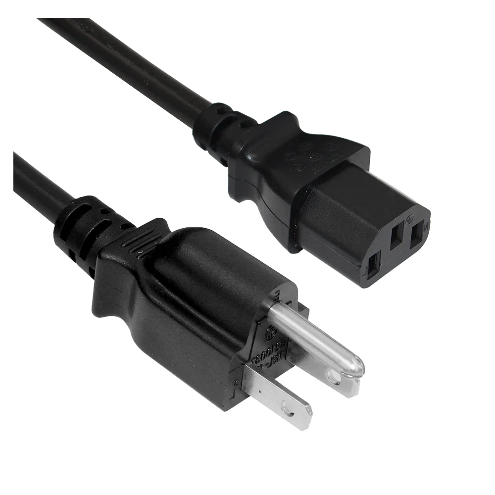 Polarized Plug Nema 1-15p to C7 Figure 8 AC Cable 19