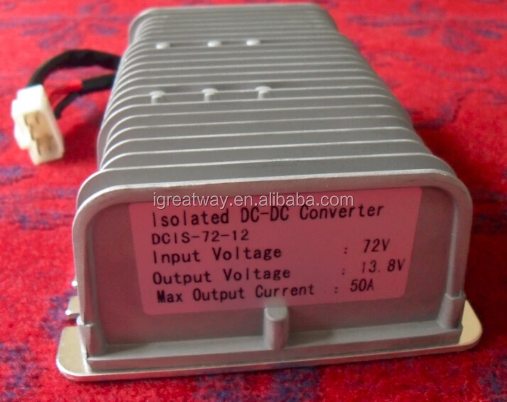 分離型600W DC-DCコンバータ防水72V〜12V 50Aインバータ & コンバータ