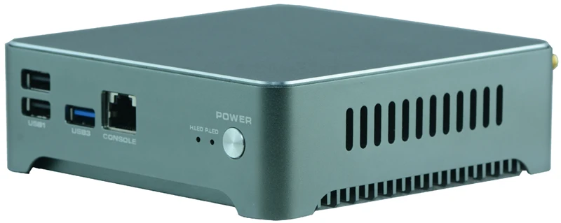 Безвентиляторный 4 lan firewall appliance J1900 четырехъядерный процессор 2 ГБ RAM 32 SSD