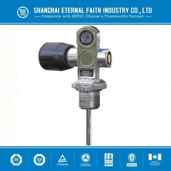 Пустой газовый баллон 12 л Цветной алюминиевый высокого давления для подводного плавания