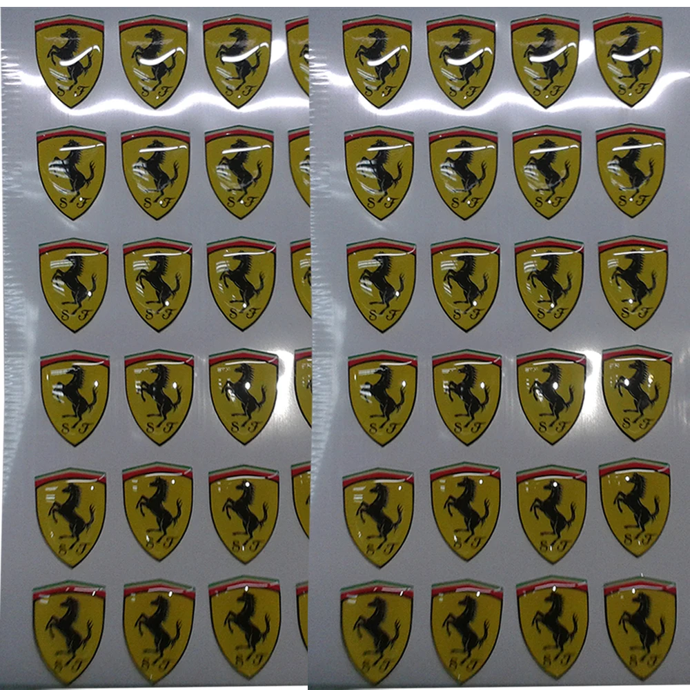 
 Ремесла эпоксидной смолы 3D каучуковая наклейка 3D поднял Стикеры  