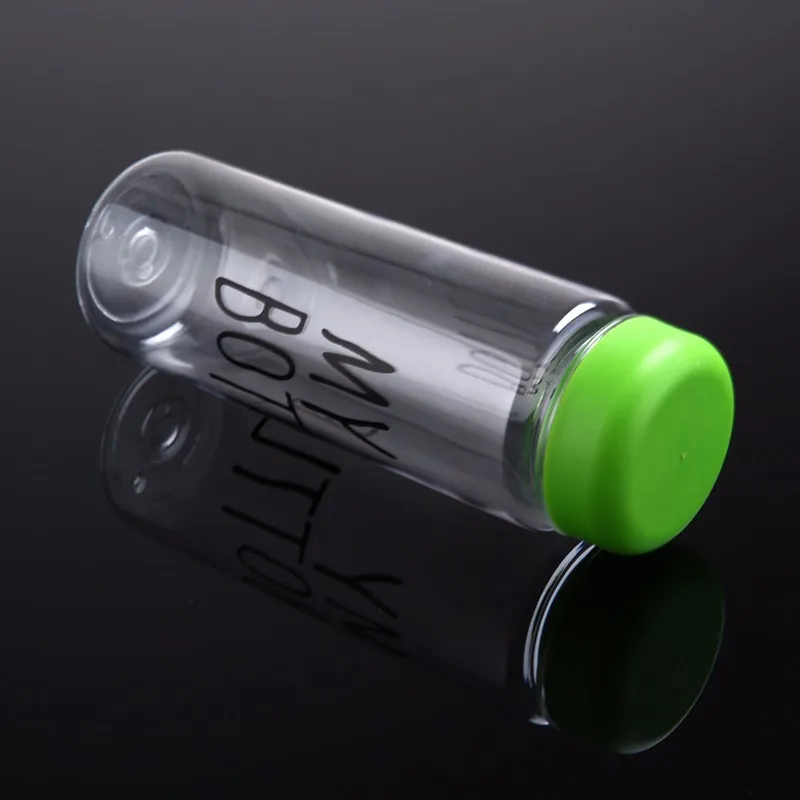 
Рекламная пользовательская брендовая пластиковая бутылка для воды с широким горлом 