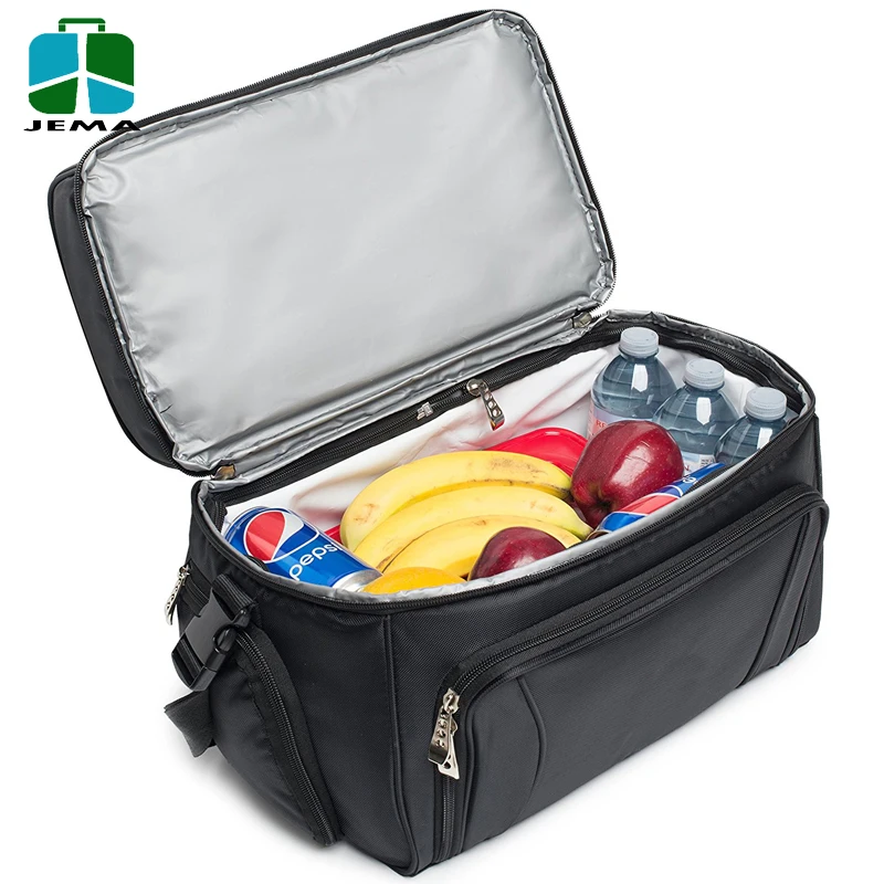 Heavy Duty Polyester Lunch Box Cooler Bag with Removable Peva