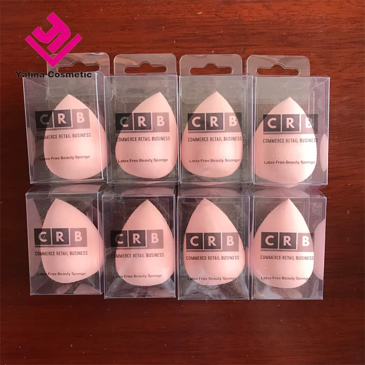 OEM Customizable Makeup Sponge Blender Beautiful Powder Puff Packaging Box for Beauty Products