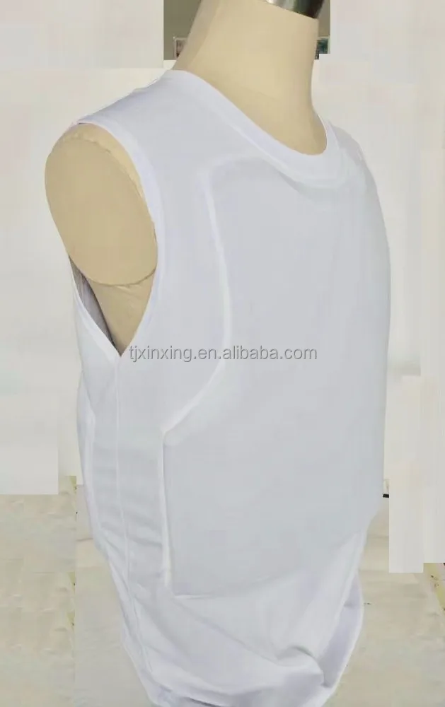 
 Скрываемая летняя рубашка NIJ IIIA с защитой от пули vip  