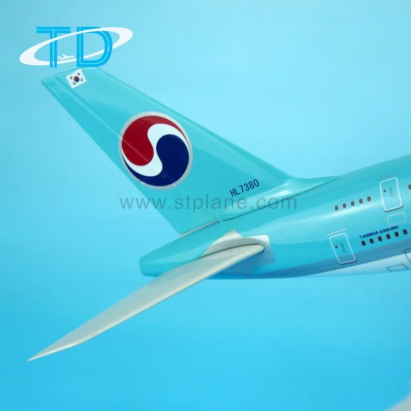 韓国航空エアバス380スケール1:200飛行機モデルビジネスギフト