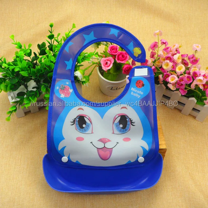 Оптовая мультфильм Силиконовые Bib младенца Бандана Set Baby слюни Биб Производитель