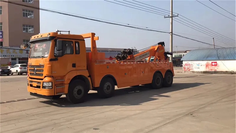 
Буксировочный эвакуатор 8x4 Shacman twin steer 20 тонн 25 тонн 