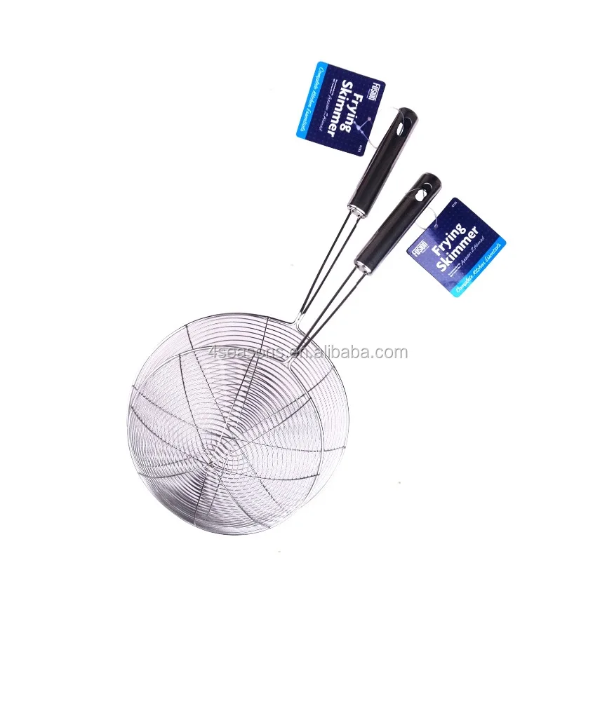 Сетчатый масляный скиммер сковородка для жарки
