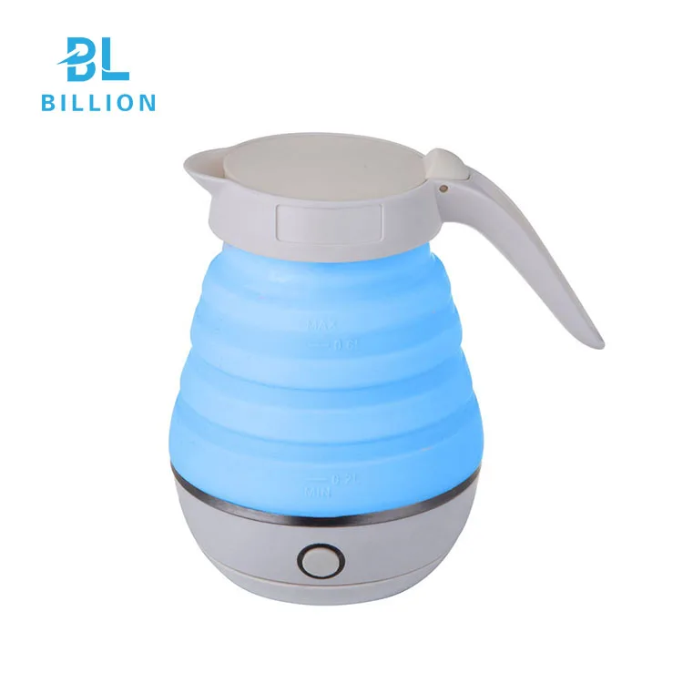 New Design Smart Portable Mini Transparent Travel Foldable High Speed Electronic Hot Water Electric Kettle
