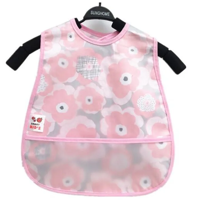 Цветочные Регулируемые Детские нагрудники EVA, водонепроницаемые нагрудники для кормления, детский мультяшный фартук для кормления, Детская бандана