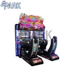 Eparkホット販売32インチスクリーンアーケードカーシミュレーターoutrunキッズコイン式レーシングゲーミングマシン