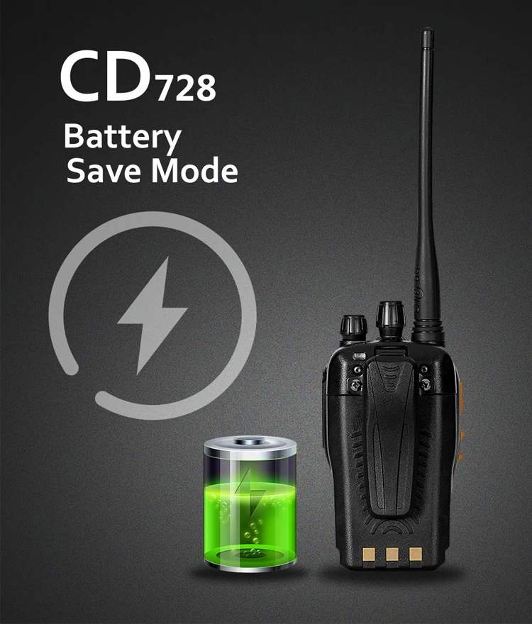 Chierda Cd528 0.5w5w Pmr446 Waterproof Vhf Uhf Two Way Radio With Ce