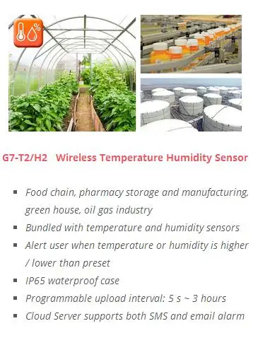 Wireless Outdoor Temperature and Humidity Sensor - AV200 - LoRa