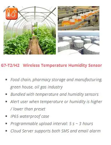 Buy Wholesale China Warehouse Temperature Monitoring Lora Wireless  Temperature Sensor & Temperature Sensor at USD 36