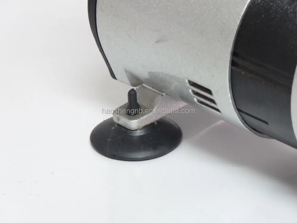 AS19 Portable Air Compressor 2-Head Two Cylinder Airbrush Pump Oil-Free Air Cooled for AC Power Source