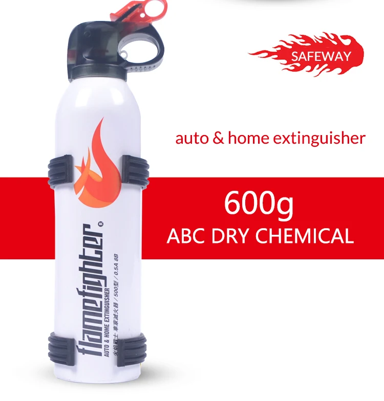 500g Aluminum Car Fire Extinguisher High Quality Portable Car Mini Fire Extinguisher
