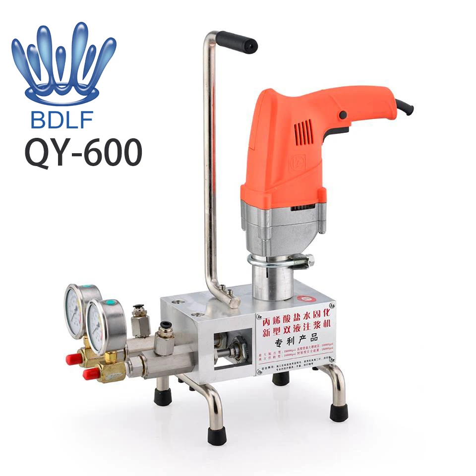High Pressure Injection Grout Machine Waterproof Epoxy Resin Pump Two Component Polyurethane Foam Handpump