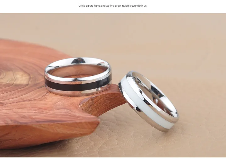Jewelry Graduation Rings University Young Boys Finger Rings Hot Selling Stainless Steel Engagement Bands or Rings Gold , 100 Pcs