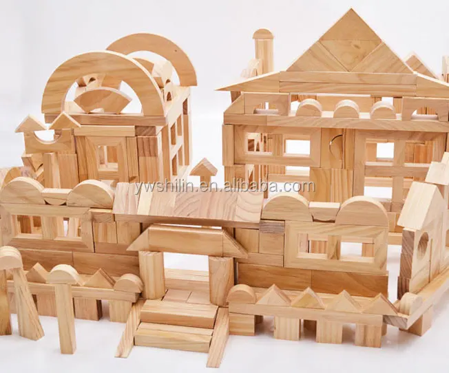 large solid wood blocks