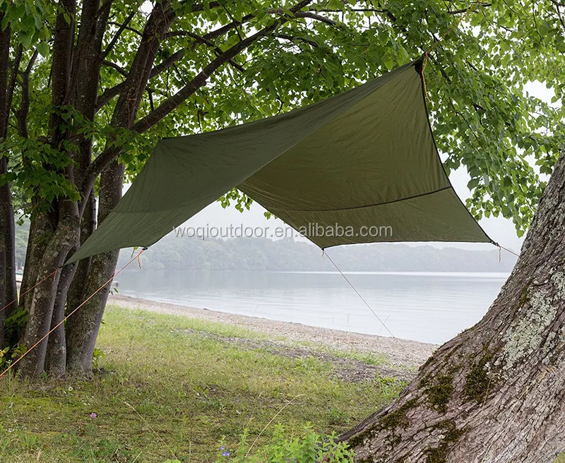 Hammock Tent Camping Tarp 10x10FT Camping Tent Tarp Hammock Rain