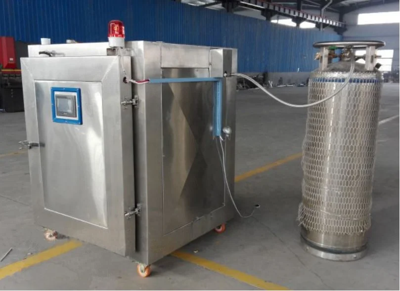 Industrial Tray Type Flash Freezer Fish Meat Dumplings Freezing Machine