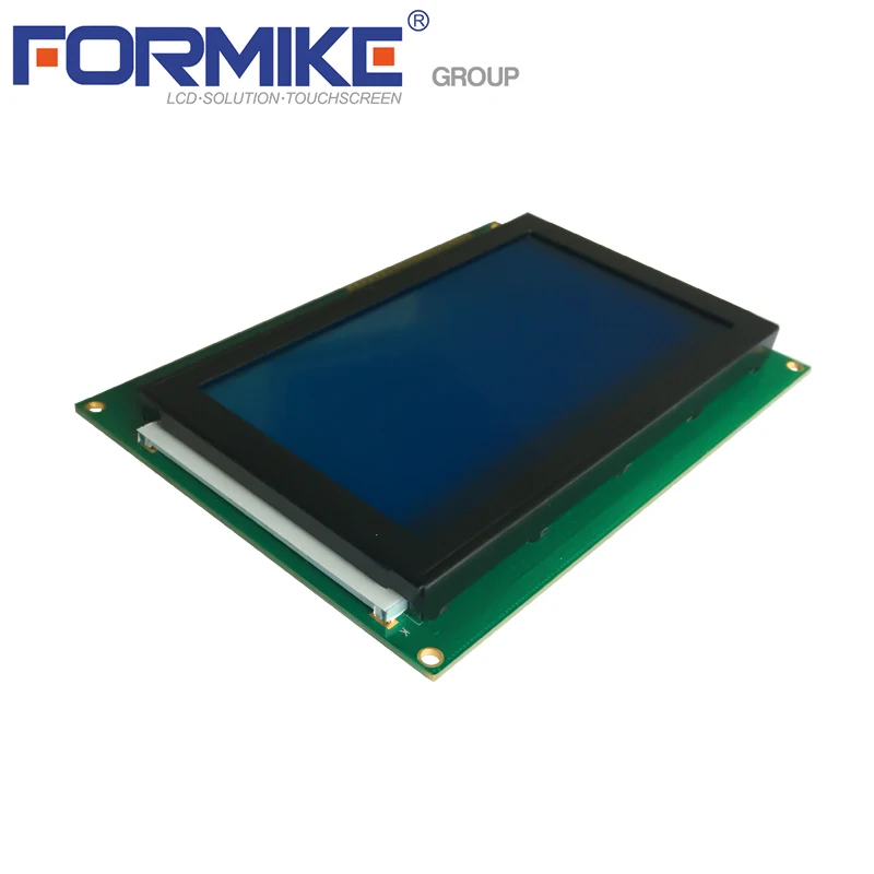 240x128 COB LCD Module with LED Backlight - STN Blue Display