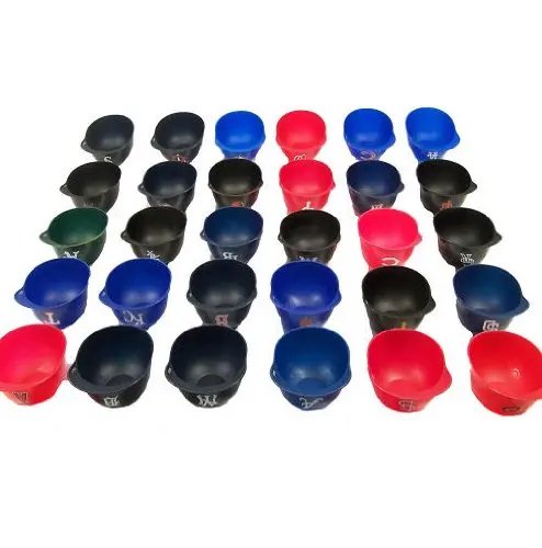 Jarden Спорт лицензирование MLB мини мороженое размер шесть упаковок шлем Снэк чаши