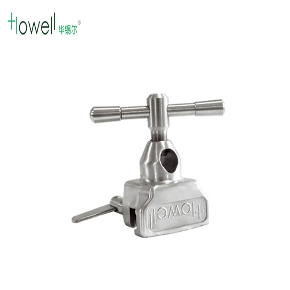 Operating Table Accessory Clamps for Mounting Leg Holder