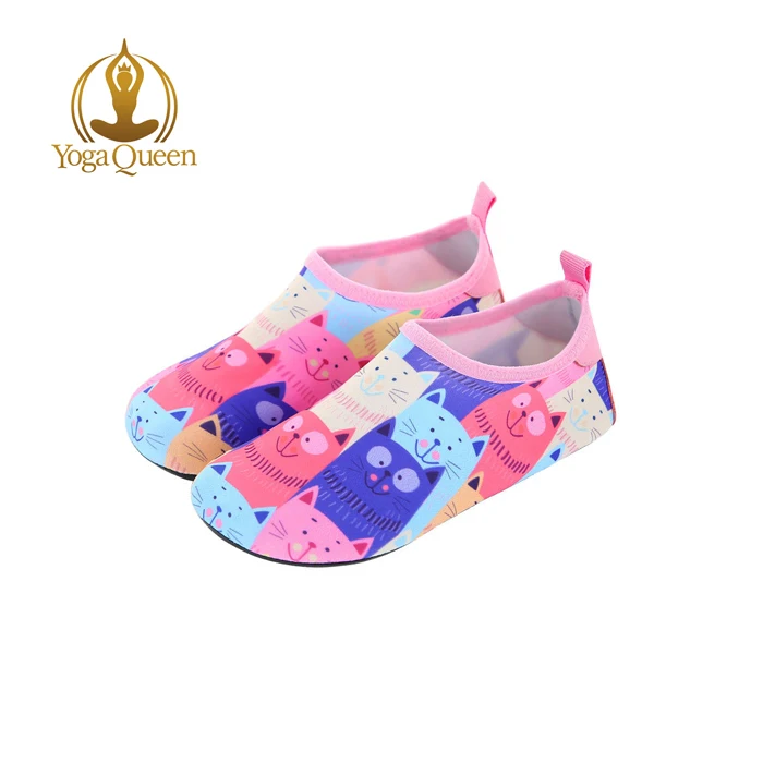 Оптовая продажа, Разноцветные детские пляжные акватуфли с мультяшным рисунком для бассейна